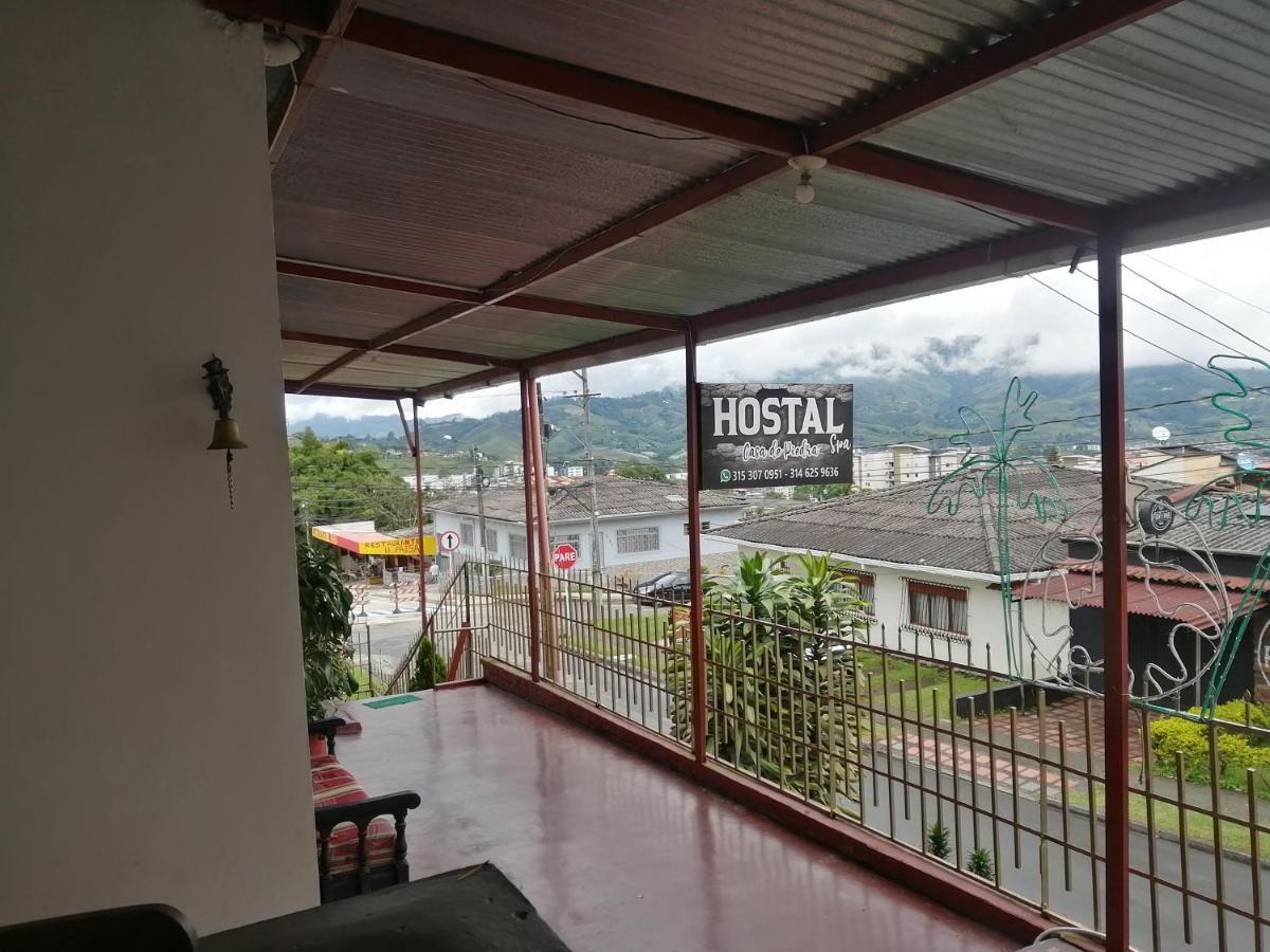 Hostal Spa Casa De Piedra Con Jacuzzi Санта-Роса-де-Кабаль Екстер'єр фото